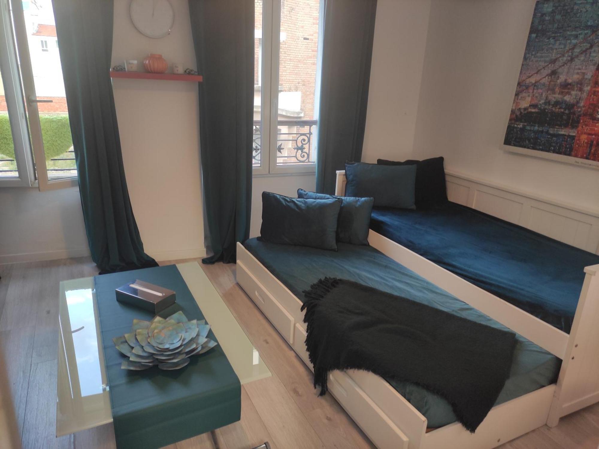 Appartement Paisible Clichy Buitenkant foto