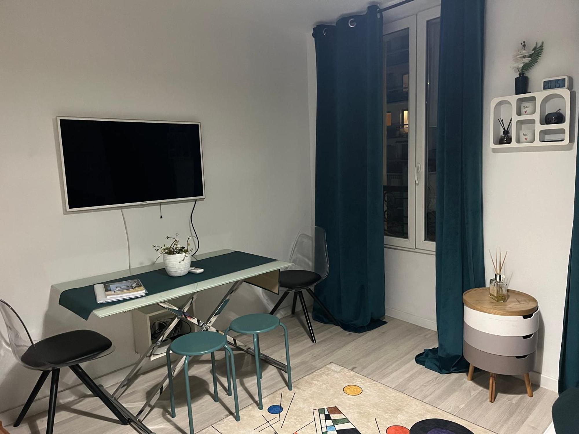Appartement Paisible Clichy Buitenkant foto